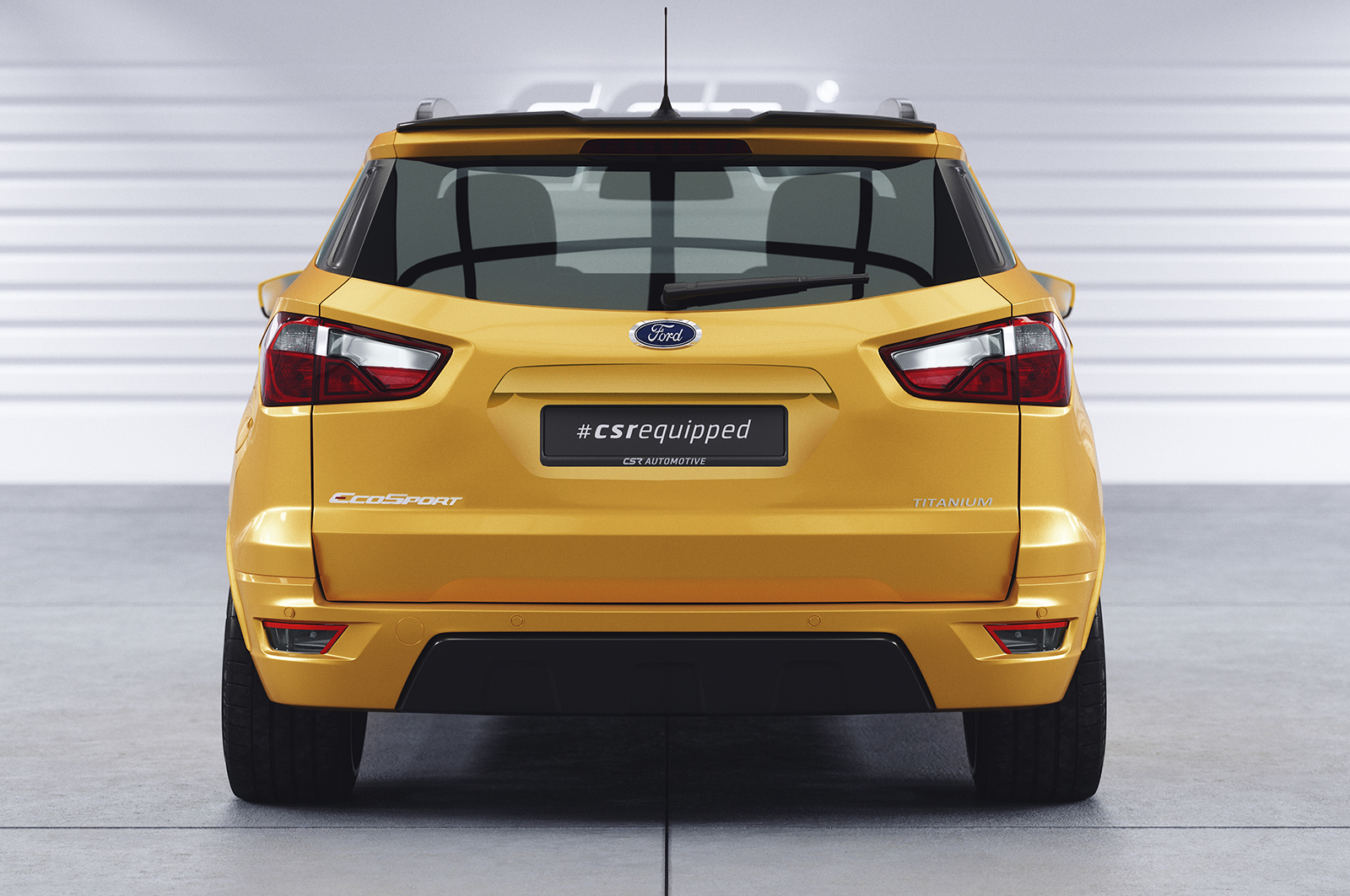 Becquet / Extension CAP pour Ford EcoSport MK2 toutes carrosseries (depuis 2012) - Fabriqué en ABS (6 finitions au choix)