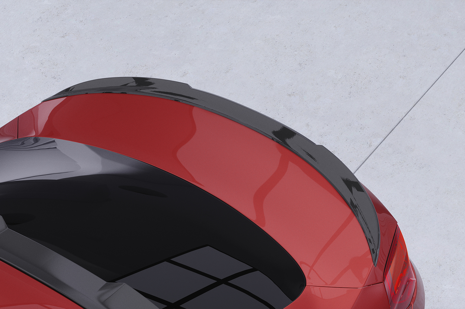 Becquet / Extension CAP pour BMW Série 6 F12 / F13 toutes carrosseries (2011-2018) - Fabriqué en ABS (6 finitions au choix)