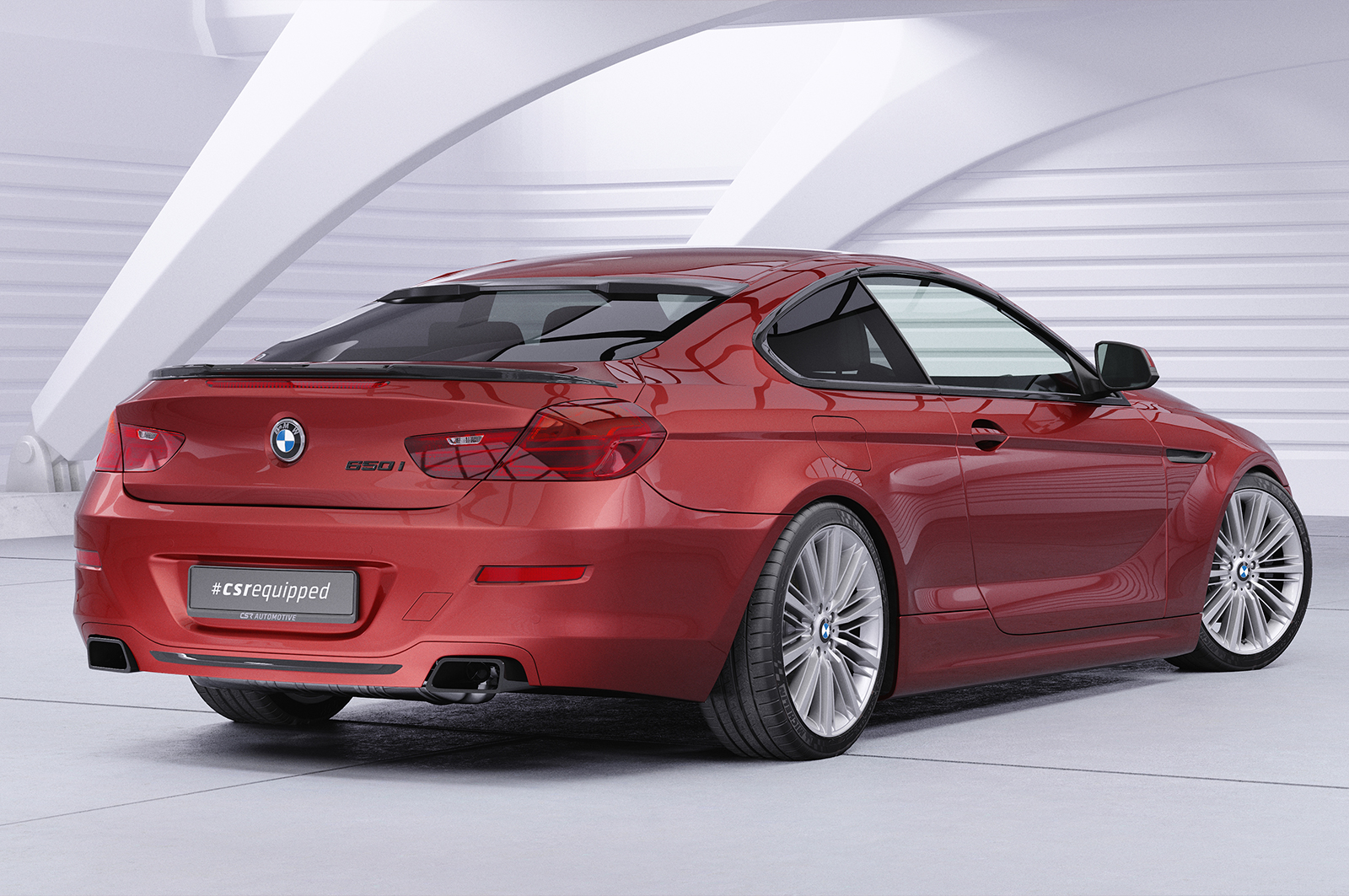 Becquet / Extension CAP pour BMW Série 6 F12 / F13 toutes carrosseries (2011-2018) - Fabriqué en ABS (6 finitions au choix)