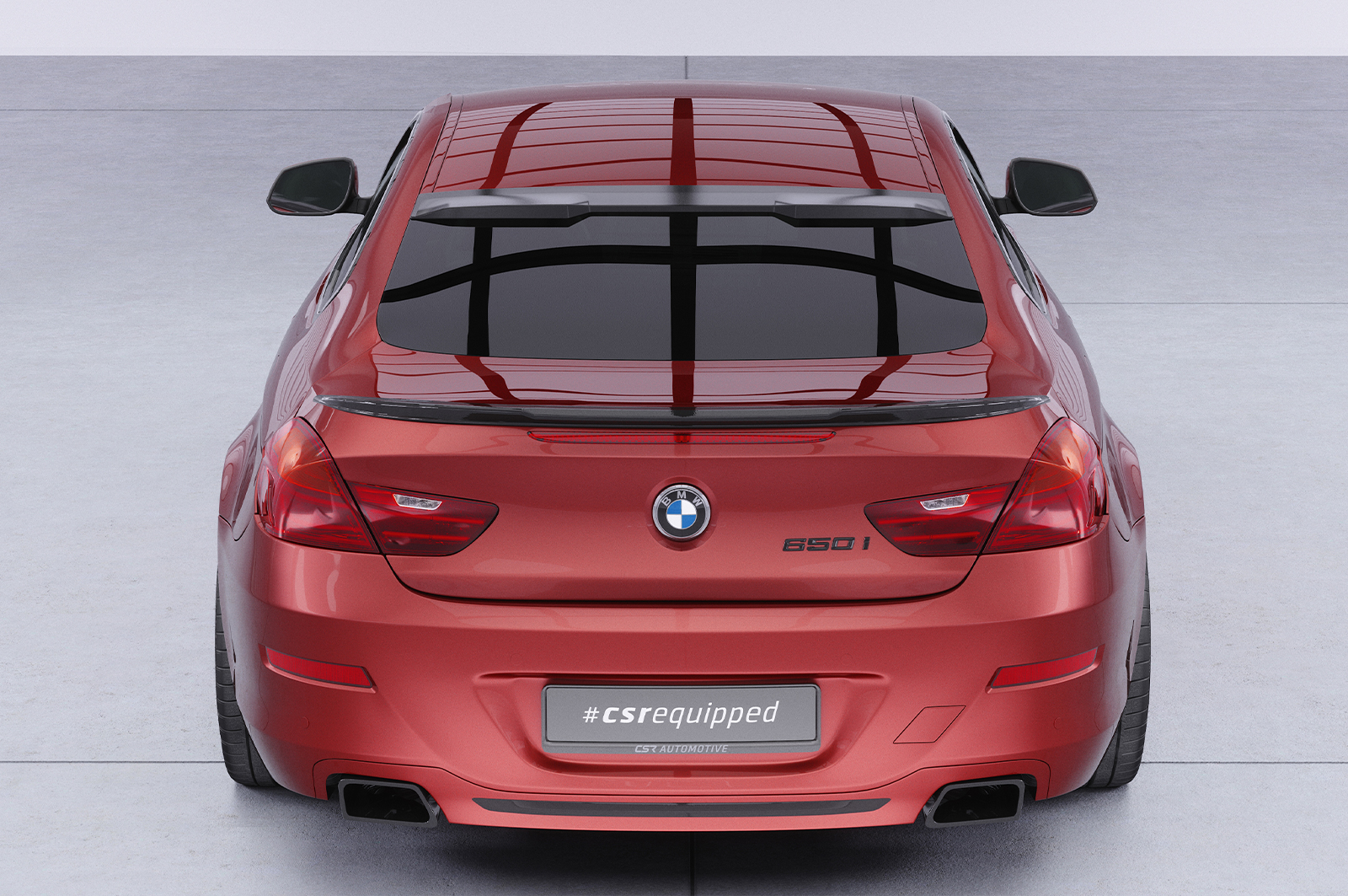 Becquet / Extension CAP pour BMW Série 6 F12 / F13 toutes carrosseries (2011-2018) - Fabriqué en ABS (6 finitions au choix)