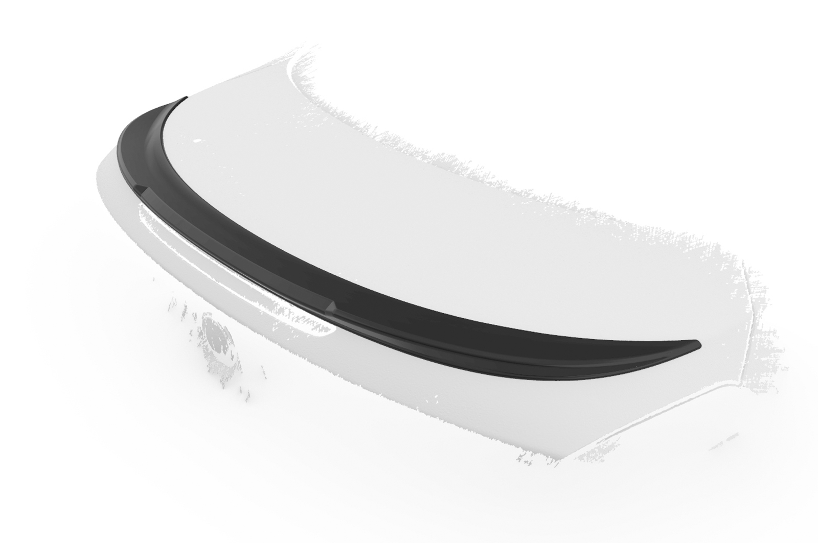 Becquet / Extension CAP pour BMW Série 6 F12 / F13 toutes carrosseries (2011-2018) - Fabriqué en ABS (6 finitions au choix)