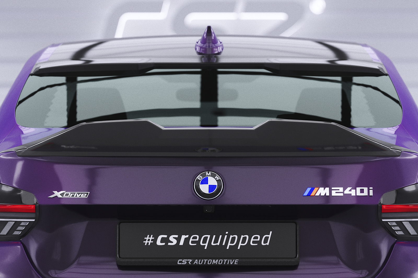 Becquet / Extension CAP pour BMW Série 2 G42 finition de base et Pack M (depuis 2021) - Fabriqué en ABS (6 finitions au choix)