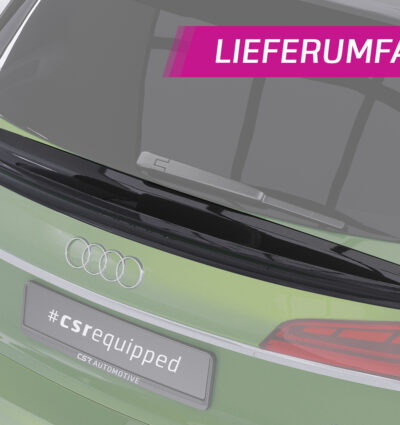 Becquet / Extension CAP pour Audi Q5 (FY) toutes carrosseries (depuis 2017) - Fabriqué en ABS (6 finitions au choix)