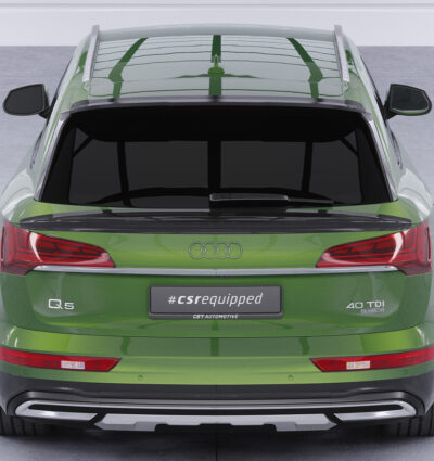 Becquet / Extension CAP pour Audi Q5 (FY) finition de base et advanced (depuis 2017) - Fabriqué en ABS (6 finitions au choix)