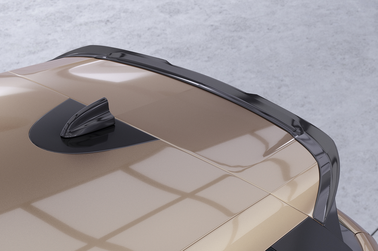 Becquet / Extension CAP pour Land Rover Range Rover Evoque (2. Gen / L551) toutes carrosseries (depuis 2019) - Fabriqué en ABS (6 finitions au choix)