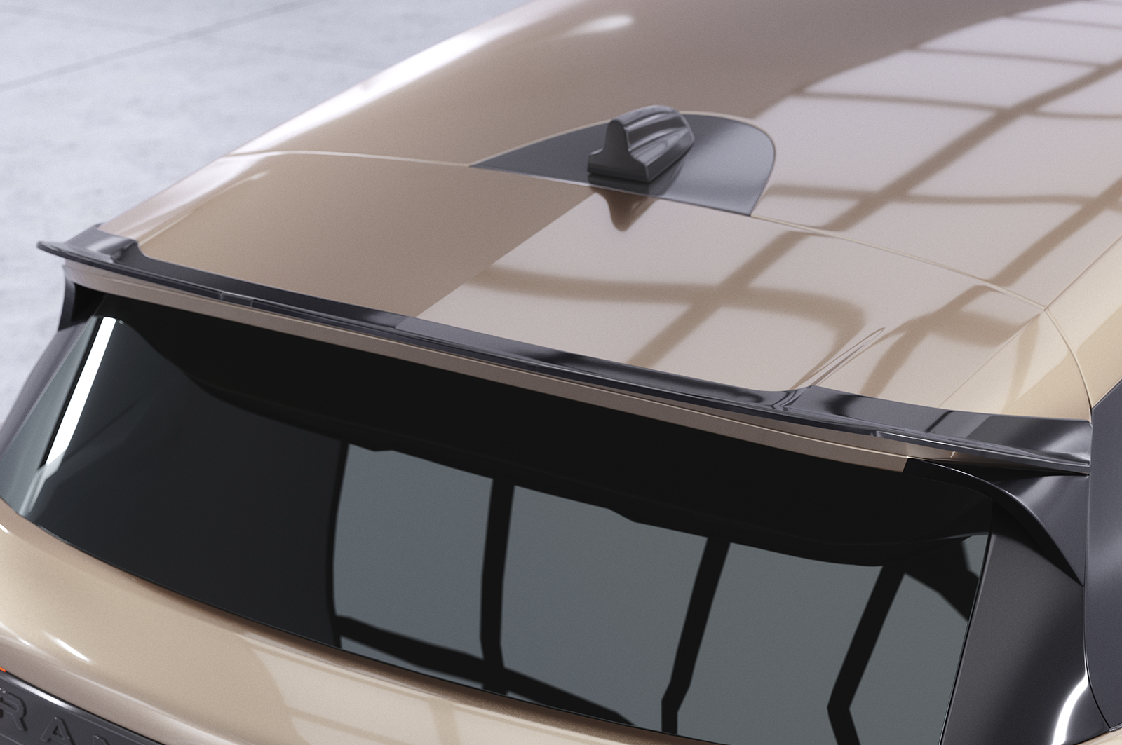 Becquet / Extension CAP pour Land Rover Range Rover Evoque (2. Gen / L551) toutes carrosseries (depuis 2019) - Fabriqué en ABS (6 finitions au choix)