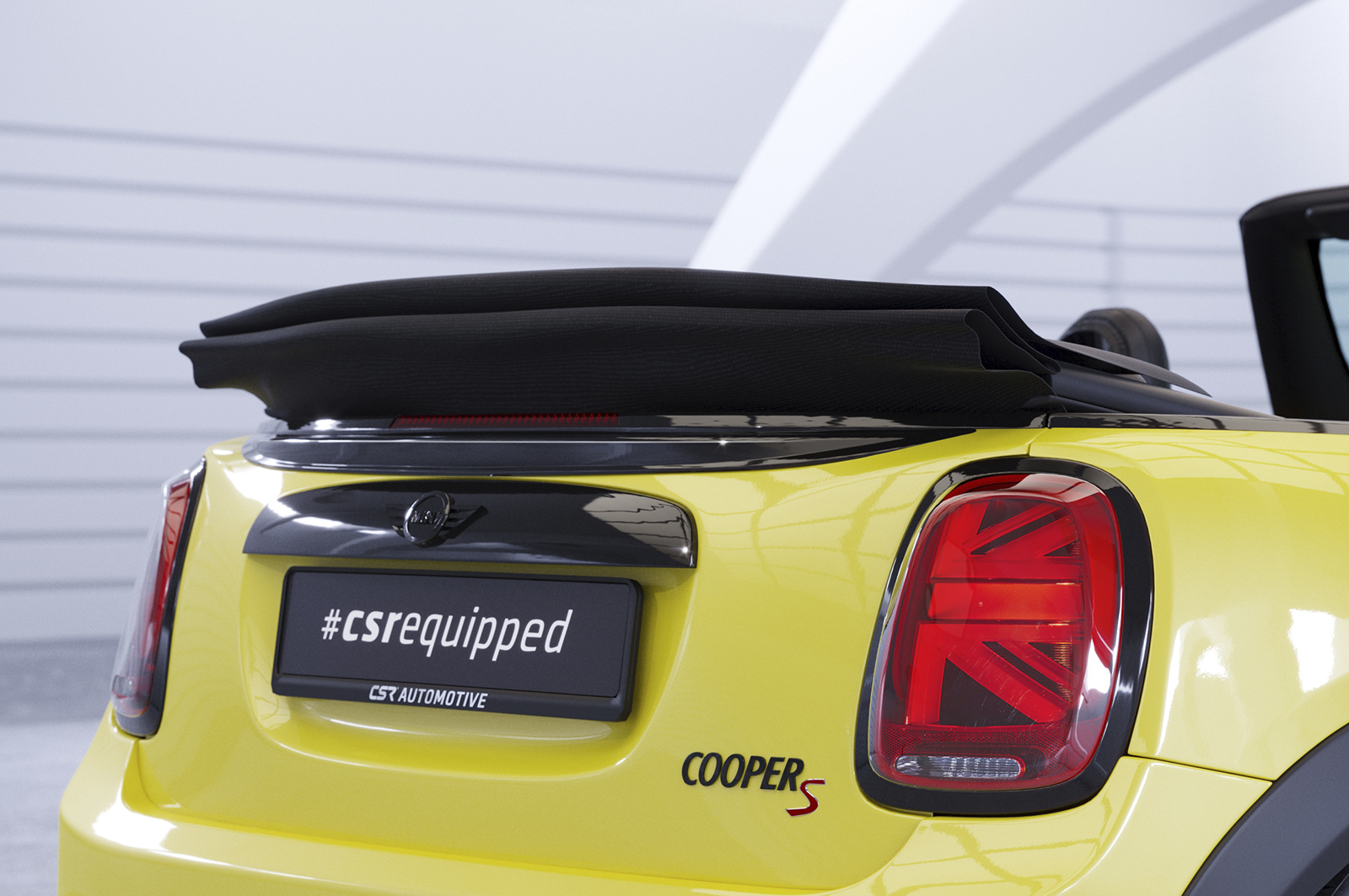 Becquet / Extension CAP pour Mini F57 Cooper / Cooper S / JCW (depuis 2016) - Fabriqué en ABS (6 finitions au choix)