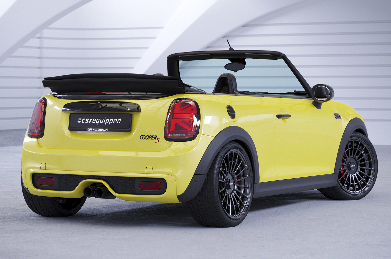 Becquet / Extension CAP pour Mini F57 Cooper / Cooper S / JCW (depuis 2016) - Fabriqué en ABS (6 finitions au choix)