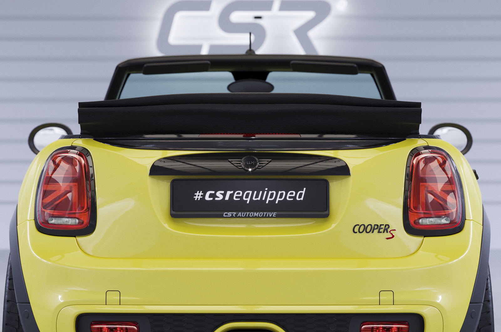 Becquet / Extension CAP pour Mini F57 Cooper / Cooper S / JCW (depuis 2016) - Fabriqué en ABS (6 finitions au choix)