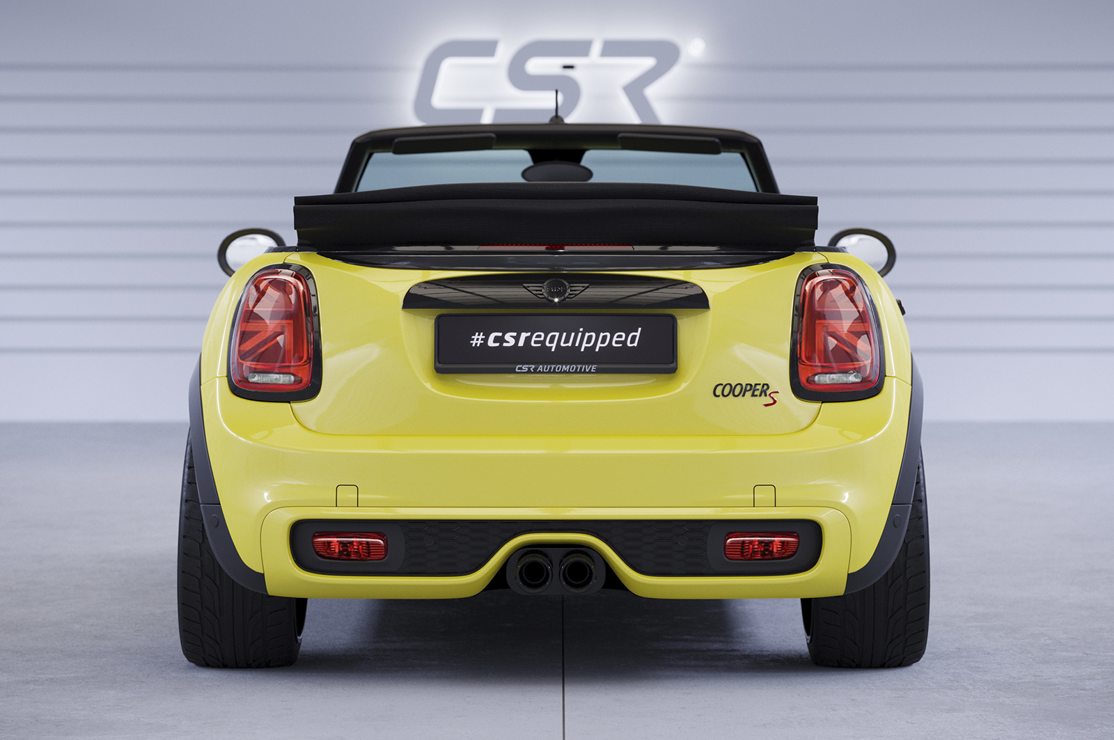 Becquet / Extension CAP pour Mini F57 Cooper / Cooper S / JCW (depuis 2016) - Fabriqué en ABS (6 finitions au choix)