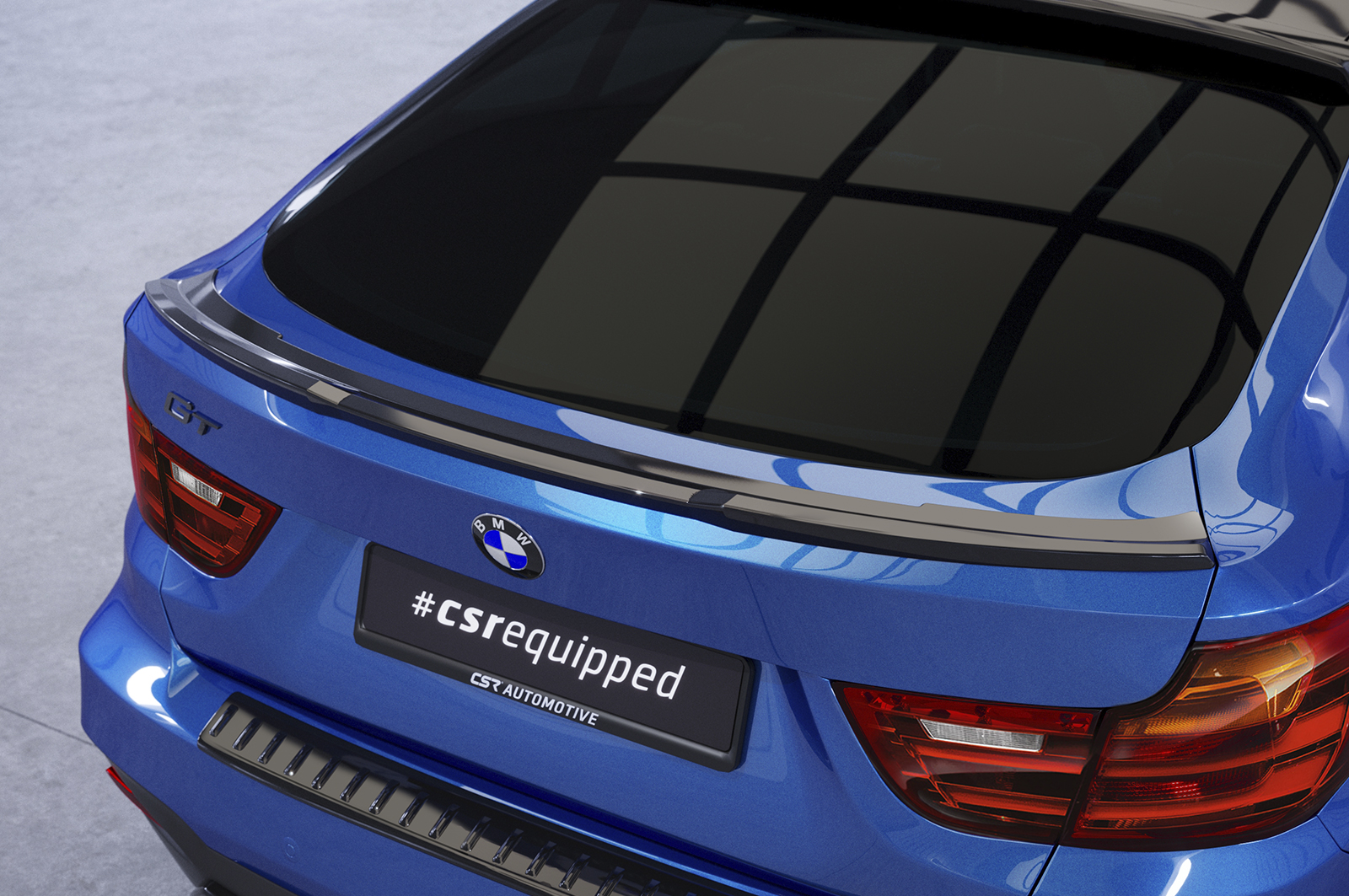 Becquet / Extension CAP pour BMW Série 3 F34 Gran Turismo (GT) (03/2013-09/2020) - Fabriqué en ABS (6 finitions au choix)