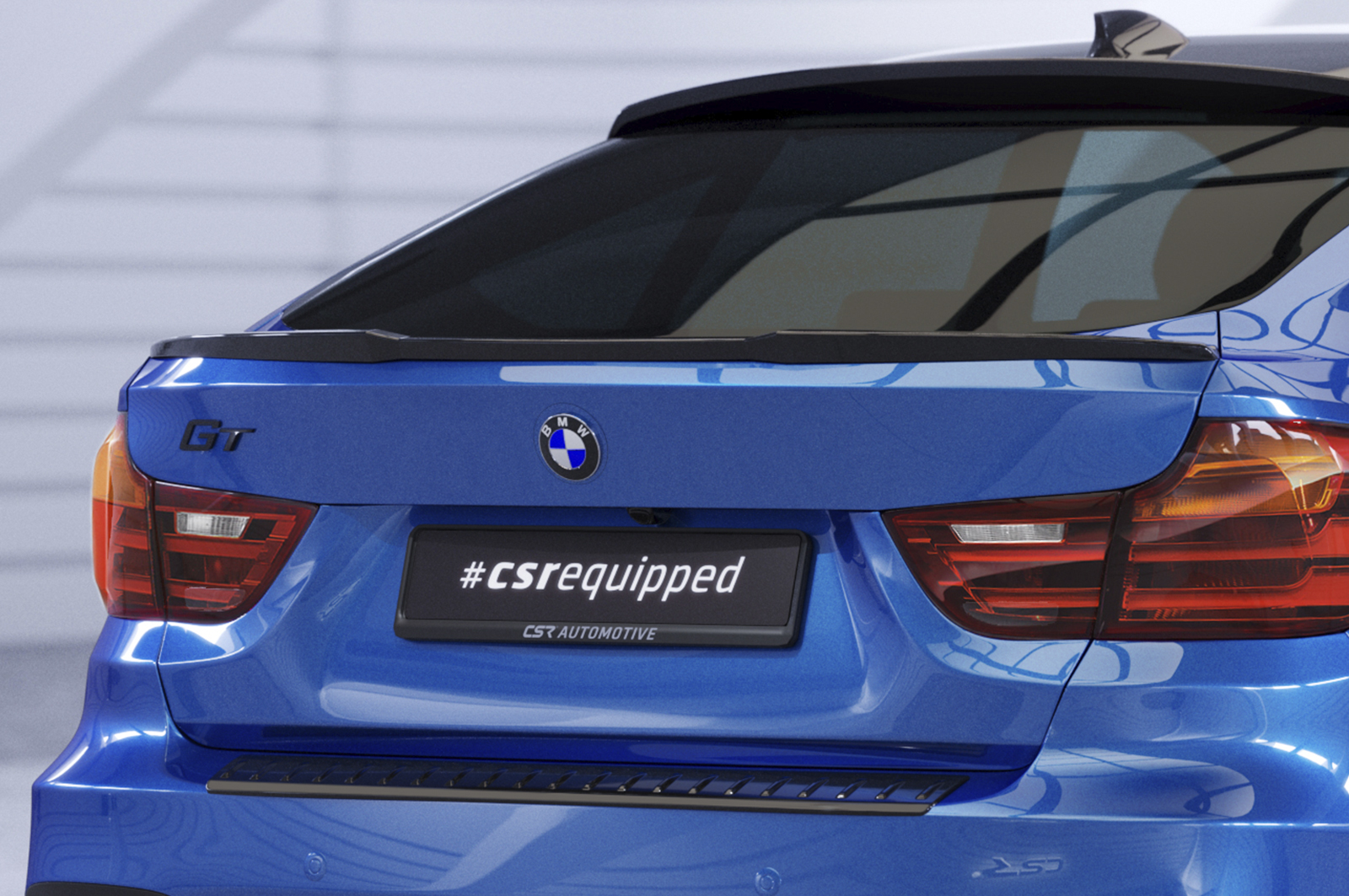 Becquet / Extension CAP pour BMW Série 3 F34 Gran Turismo (GT) (03/2013-09/2020) - Fabriqué en ABS (6 finitions au choix)
