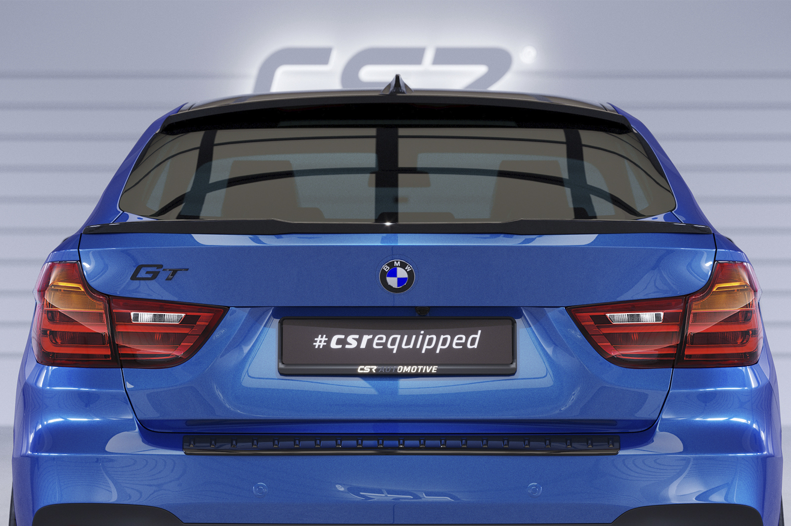 Becquet / Extension CAP pour BMW Série 3 F34 Gran Turismo (GT) (03/2013-09/2020) - Fabriqué en ABS (6 finitions au choix)