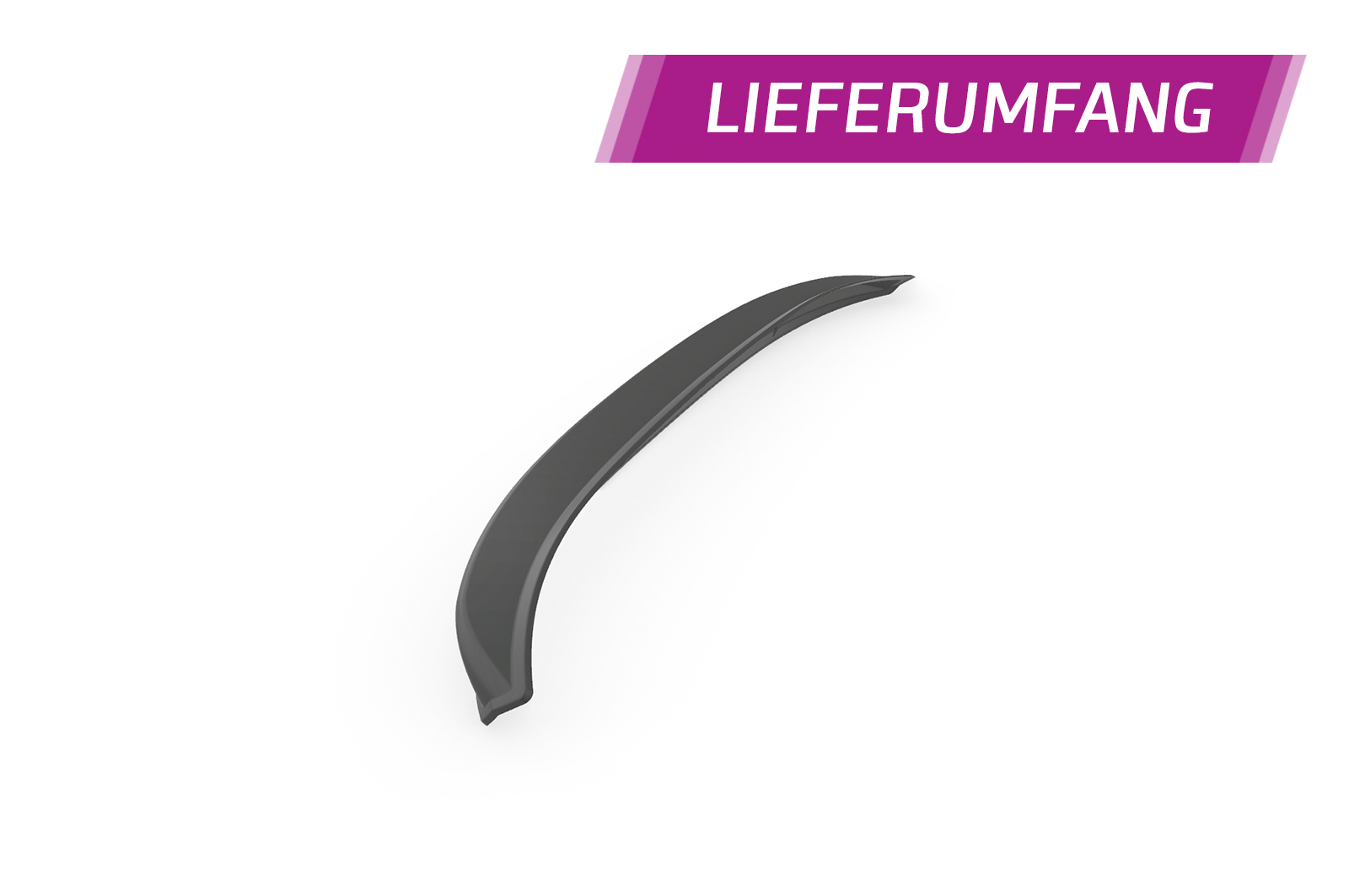 Becquet / Extension CAP pour Fiat Tipo (Typ 356) toutes carrosseries (depuis 2015) - Fabriqué en ABS (6 finitions au choix)