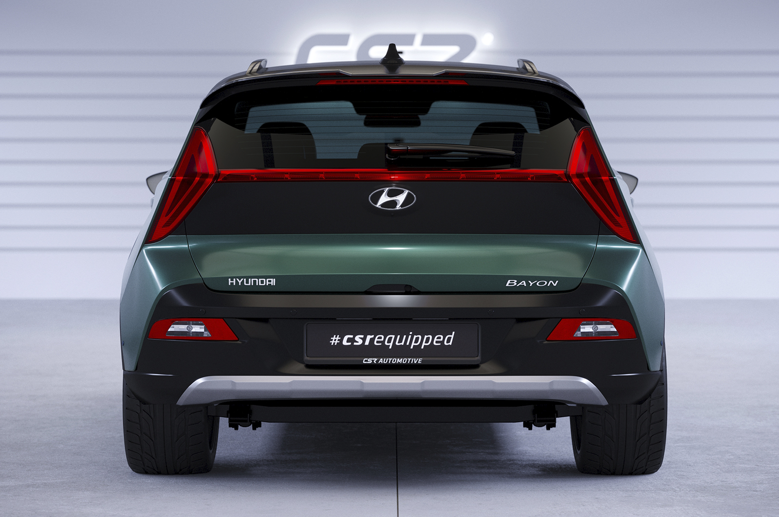 Becquet / Extension CAP pour Hyundai Bayon toutes carrosseries (depuis 2021) - Fabriqué en ABS (6 finitions au choix)