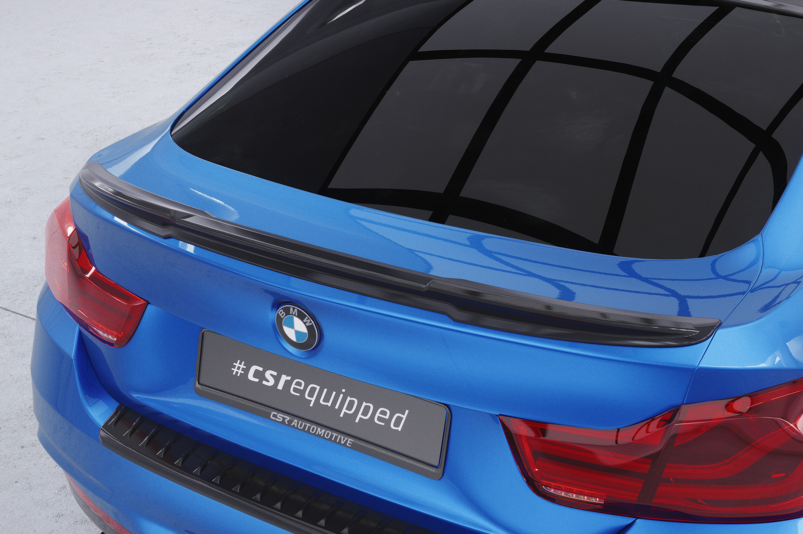 Becquet / Extension CAP pour BMW Série 4 (F36) Gran coupé (10/2013-06/2021) - Fabriqué en ABS (6 finitions au choix)