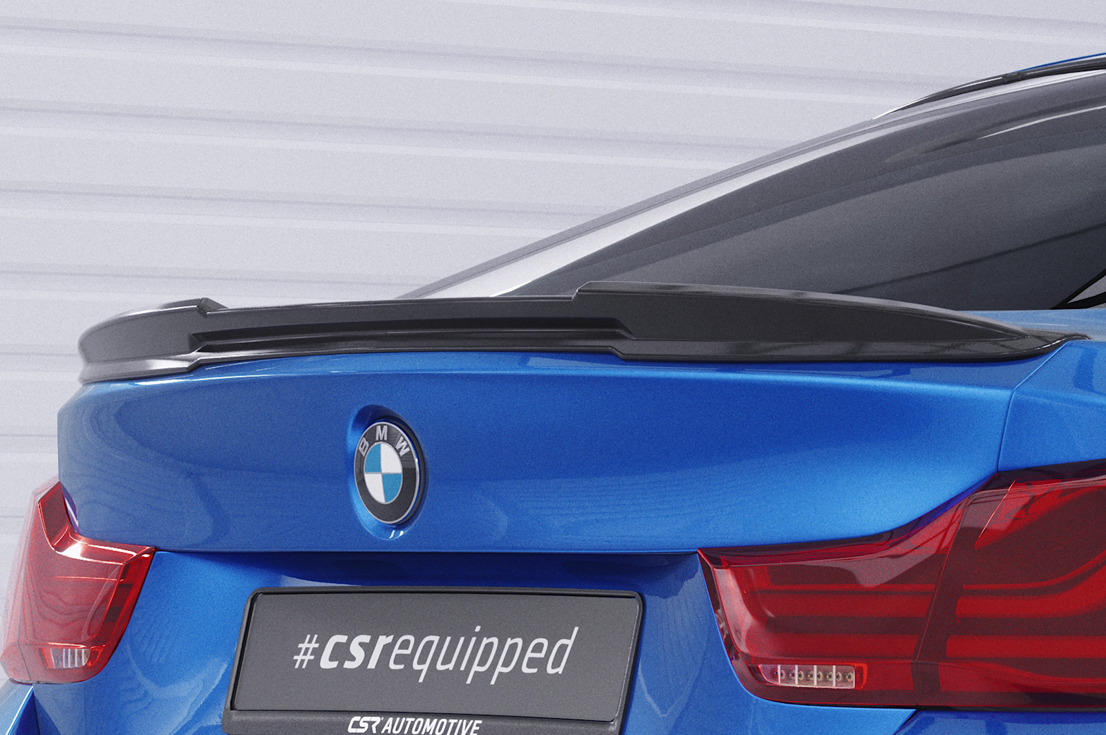 Becquet / Extension CAP pour BMW Série 4 (F36) Gran coupé (10/2013-06/2021) - Fabriqué en ABS (6 finitions au choix)