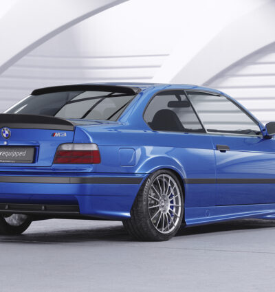 Becquet / Extension CAP pour BMW Série 3 E36 coupé (auch M3) (1992-1999) - Fabriqué en ABS (6 finitions au choix)