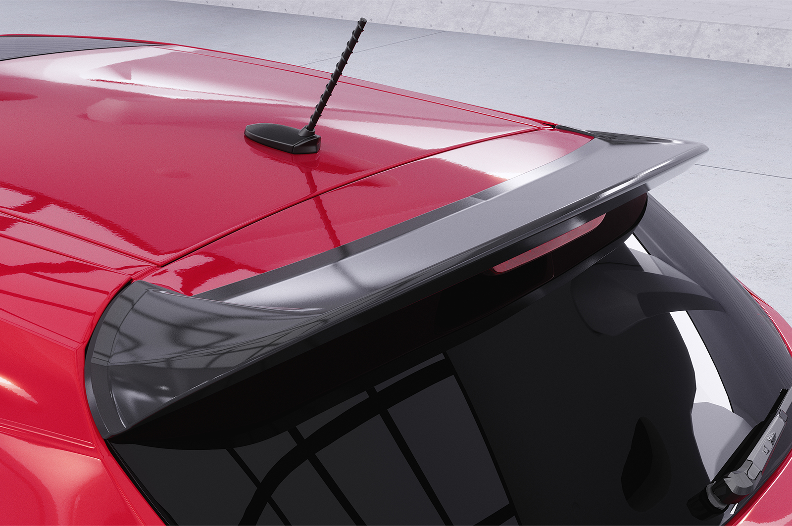 Becquet / Extension CAP pour Kia Ceed (JD) toutes carrosseries (2012-2018) - Fabriqué en ABS (6 finitions au choix)