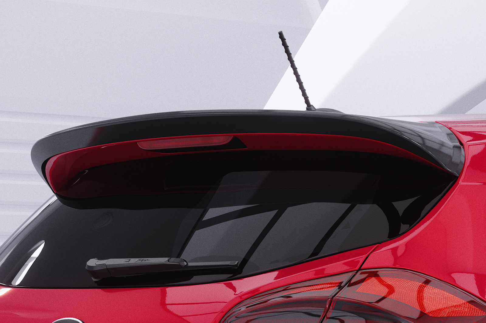 Becquet / Extension CAP pour Kia Ceed (JD) toutes carrosseries (2012-2018) - Fabriqué en ABS (6 finitions au choix)