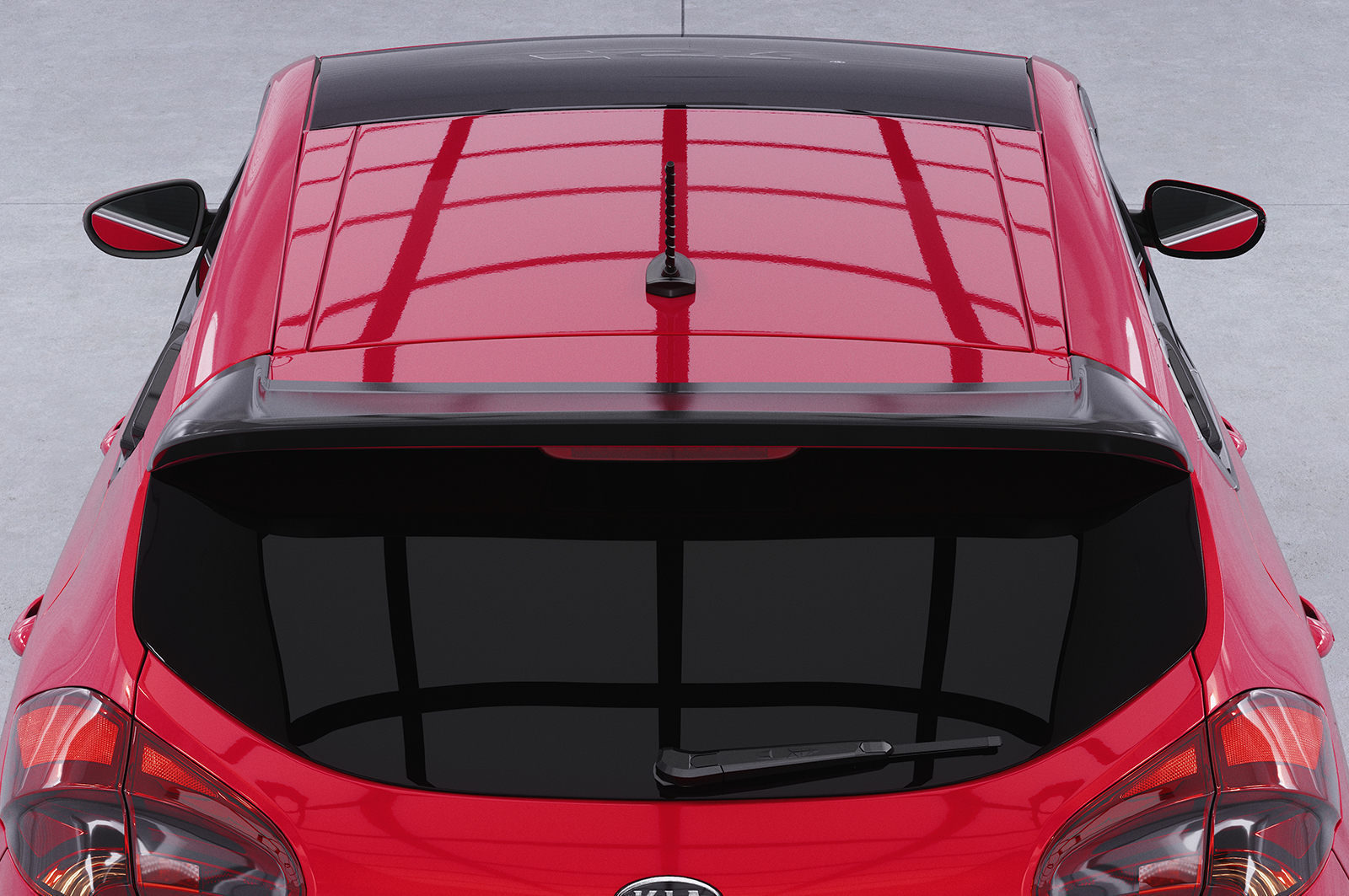 Becquet / Extension CAP pour Kia Ceed (JD) toutes carrosseries (2012-2018) - Fabriqué en ABS (6 finitions au choix)