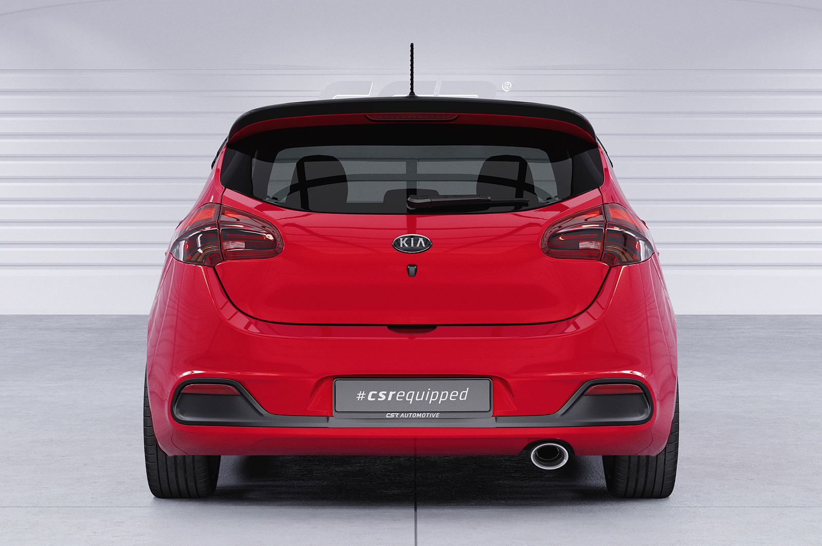 Becquet / Extension CAP pour Kia Ceed (JD) toutes carrosseries (2012-2018) - Fabriqué en ABS (6 finitions au choix)