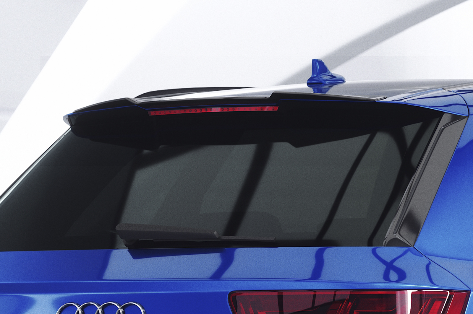 Becquet / Extension CAP pour Audi Q7 / SQ7 (4M) S-Line et SQ7 (depuis 2015) - Fabriqué en ABS (6 finitions au choix)