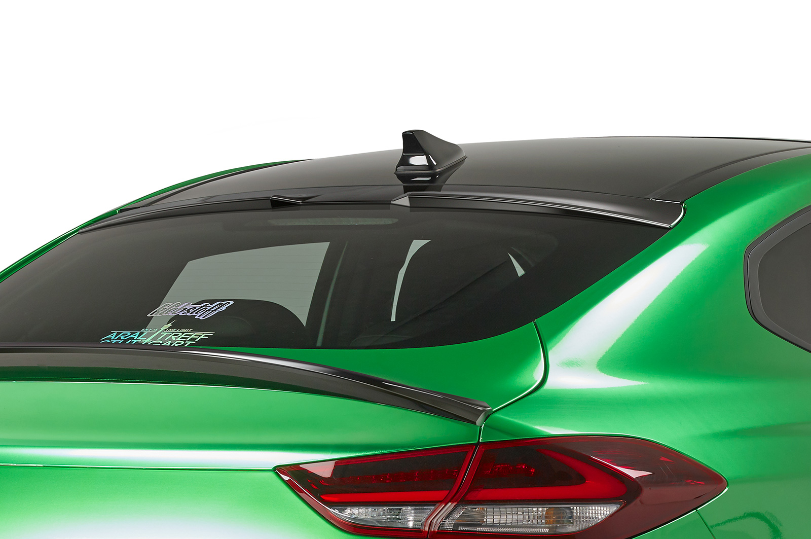 Cache de lunette arrière pour Hyundai I30 (PD) Fastback (depuis 2017) - Fabriqué en ABS (6 finitions au choix)