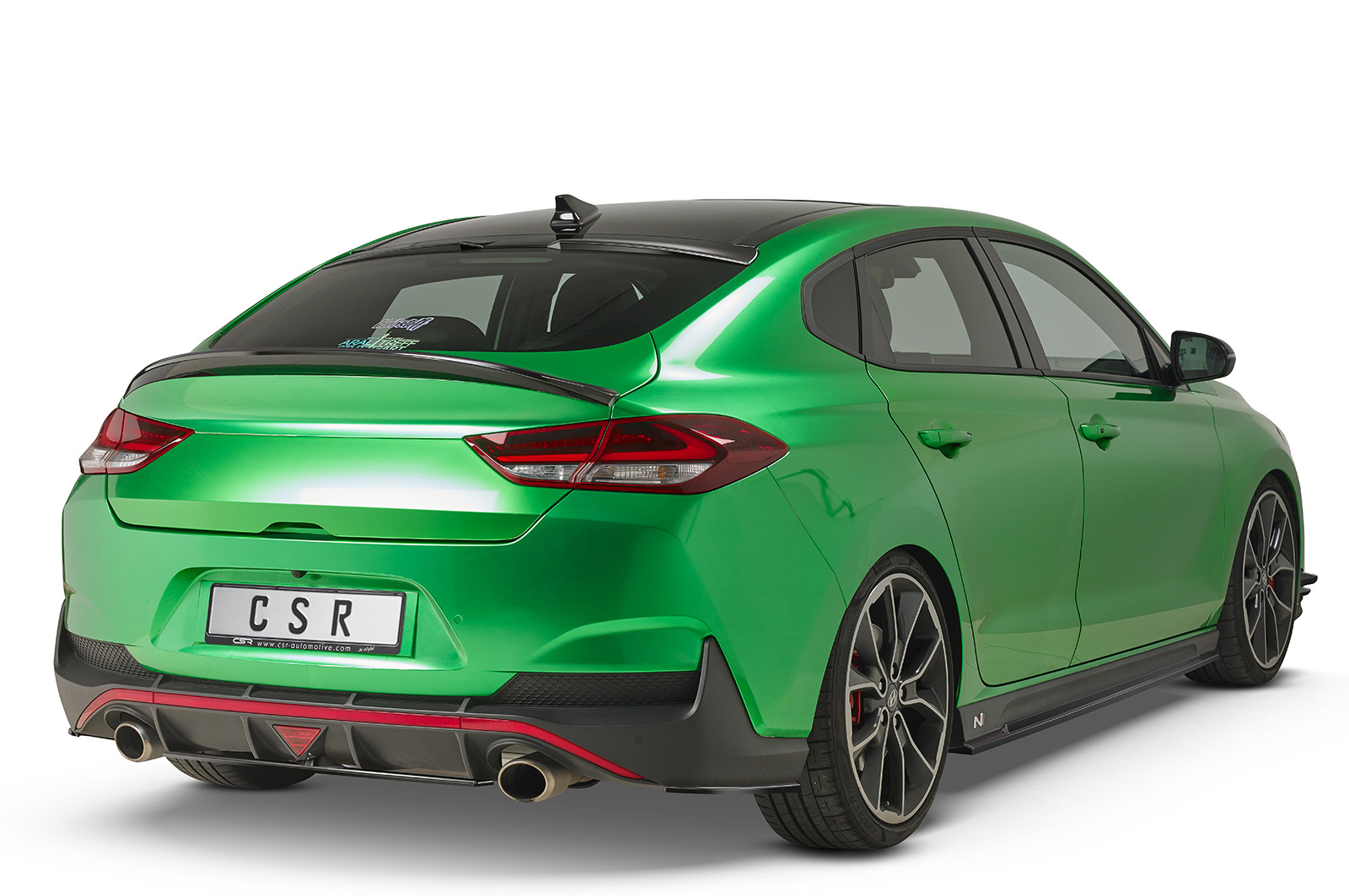 Cache de lunette arrière pour Hyundai I30 (PD) Fastback (depuis 2017) - Fabriqué en ABS (6 finitions au choix)