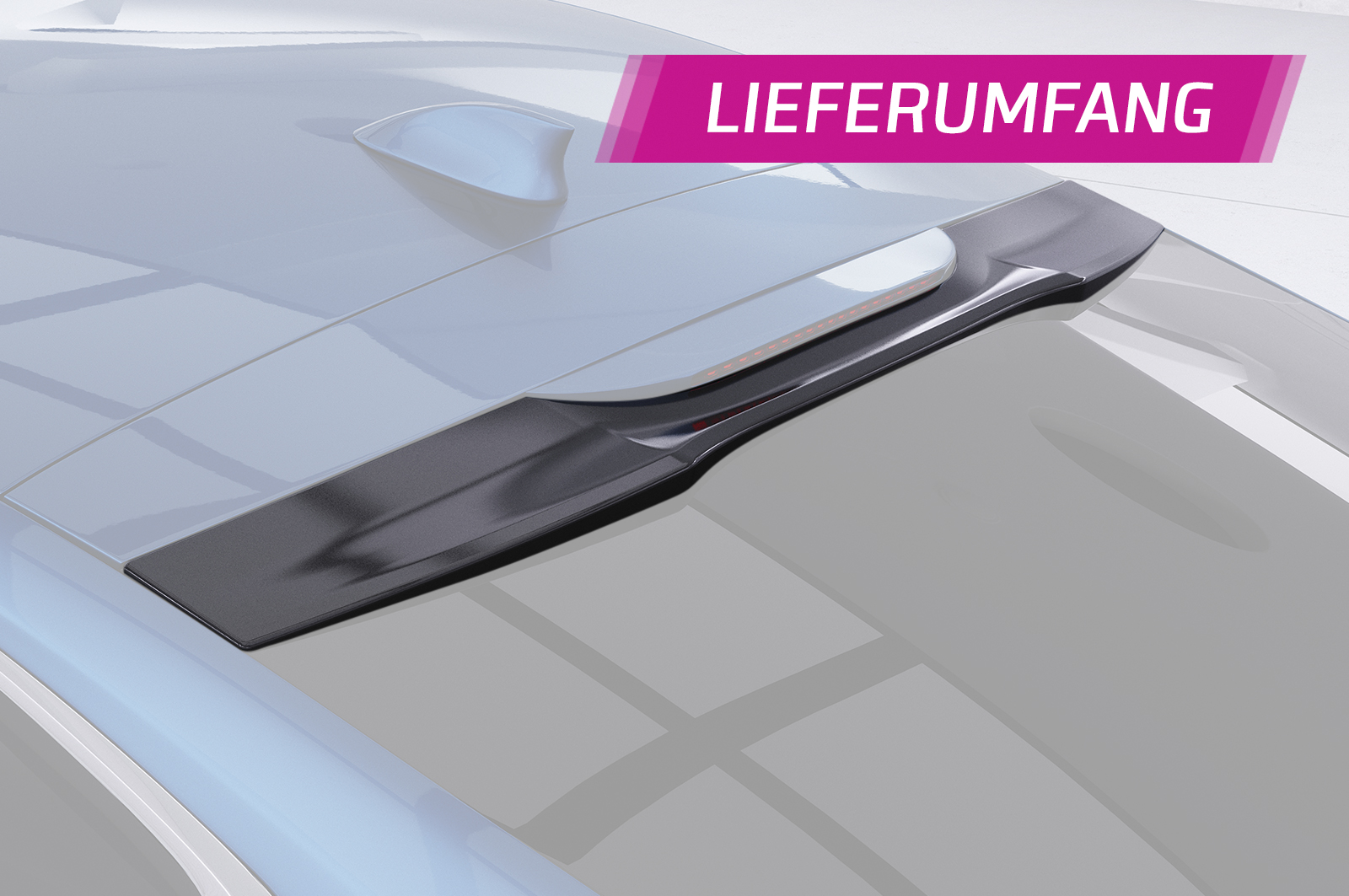Cache de lunette arrière pour Opel Insignia B Grand Sport (depuis 2017) - Fabriqué en ABS (6 finitions au choix)