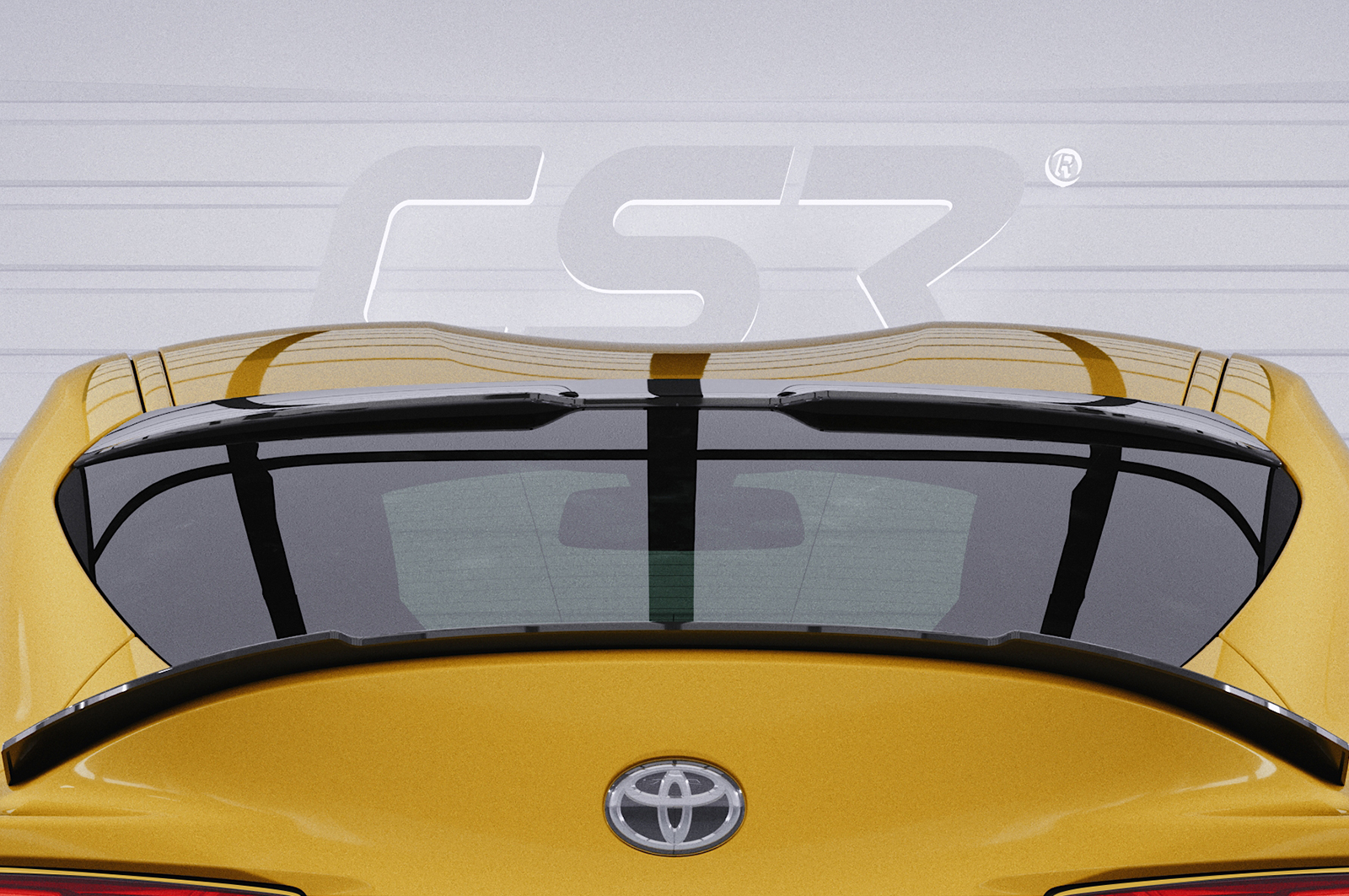 Cache de lunette arrière pour Toyota GR Supra (A90) toutes carrosseries (depuis 2019) - Fabriqué en ABS (6 finitions au choix)