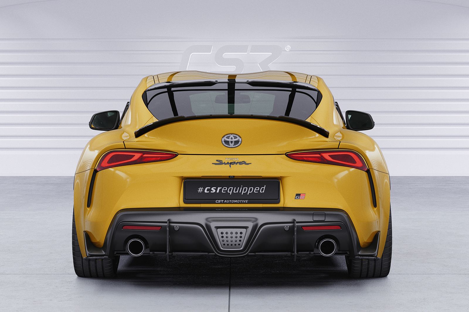 Cache de lunette arrière pour Toyota GR Supra (A90) toutes carrosseries (depuis 2019) - Fabriqué en ABS (6 finitions au choix)