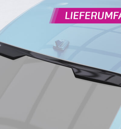 Cache de lunette arrière pour Audi A3 / S3 / RS3 (8Y) berline (depuis 2020) - Fabriqué en ABS (6 finitions au choix)