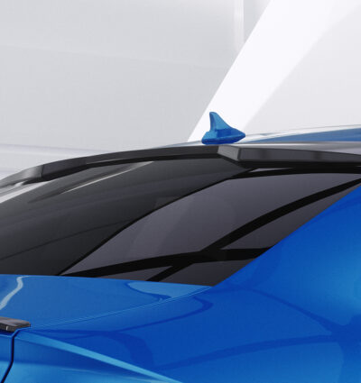 Cache de lunette arrière pour Audi A3 / S3 (8V) berline (2012-2020) - Fabriqué en ABS (6 finitions au choix)