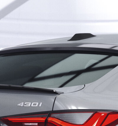 Cache de lunette arrière pour BMW Série 4 (G26) / i4 (G26) Gran coupé (depuis 2020) - Fabriqué en ABS (6 finitions au choix)