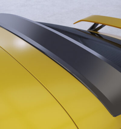 Cache de lunette arrière pour Audi TT (8J) coupé (2006-2014) - Fabriqué en ABS (6 finitions au choix)