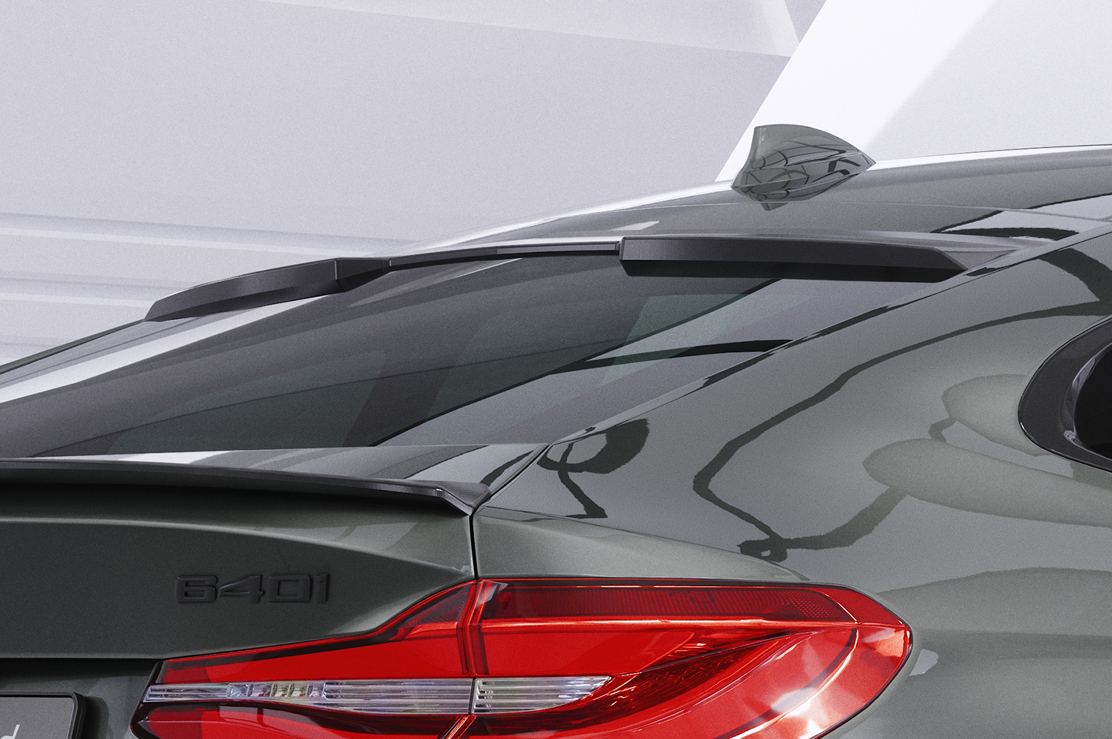 Cache de lunette arrière pour BMW Série 6 G32 Gran Turismo (depuis 2017) - Fabriqué en ABS (6 finitions au choix)