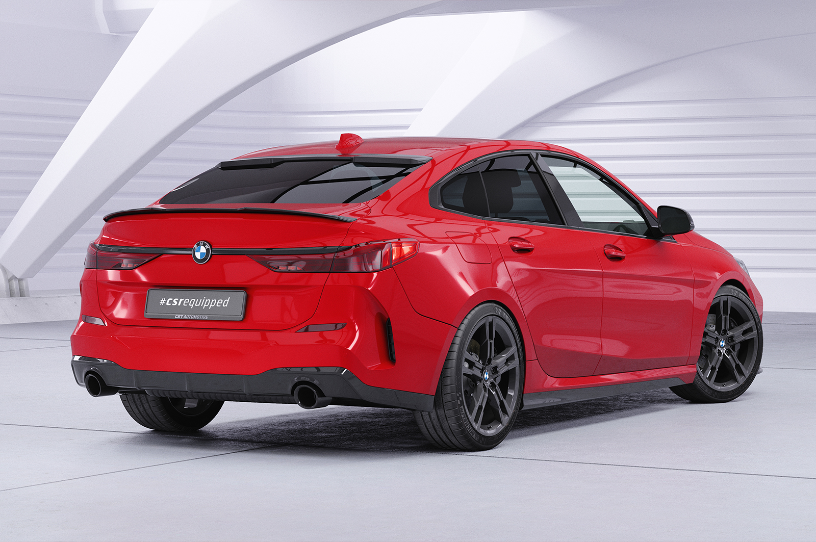 Cache de lunette arrière pour BMW Série 2 (F44) Gran coupé (depuis 2020) - Fabriqué en ABS (6 finitions au choix)
