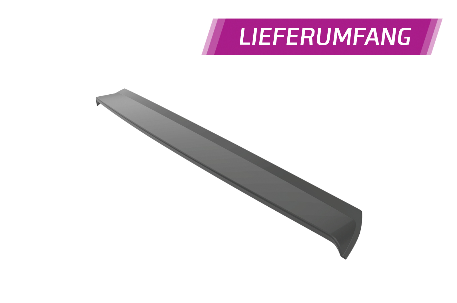 Cache de lunette arrière pour BMW Série 3 F34 Gran Turismo (GT) (03/2013-09/2020) - Fabriqué en ABS (6 finitions au choix)