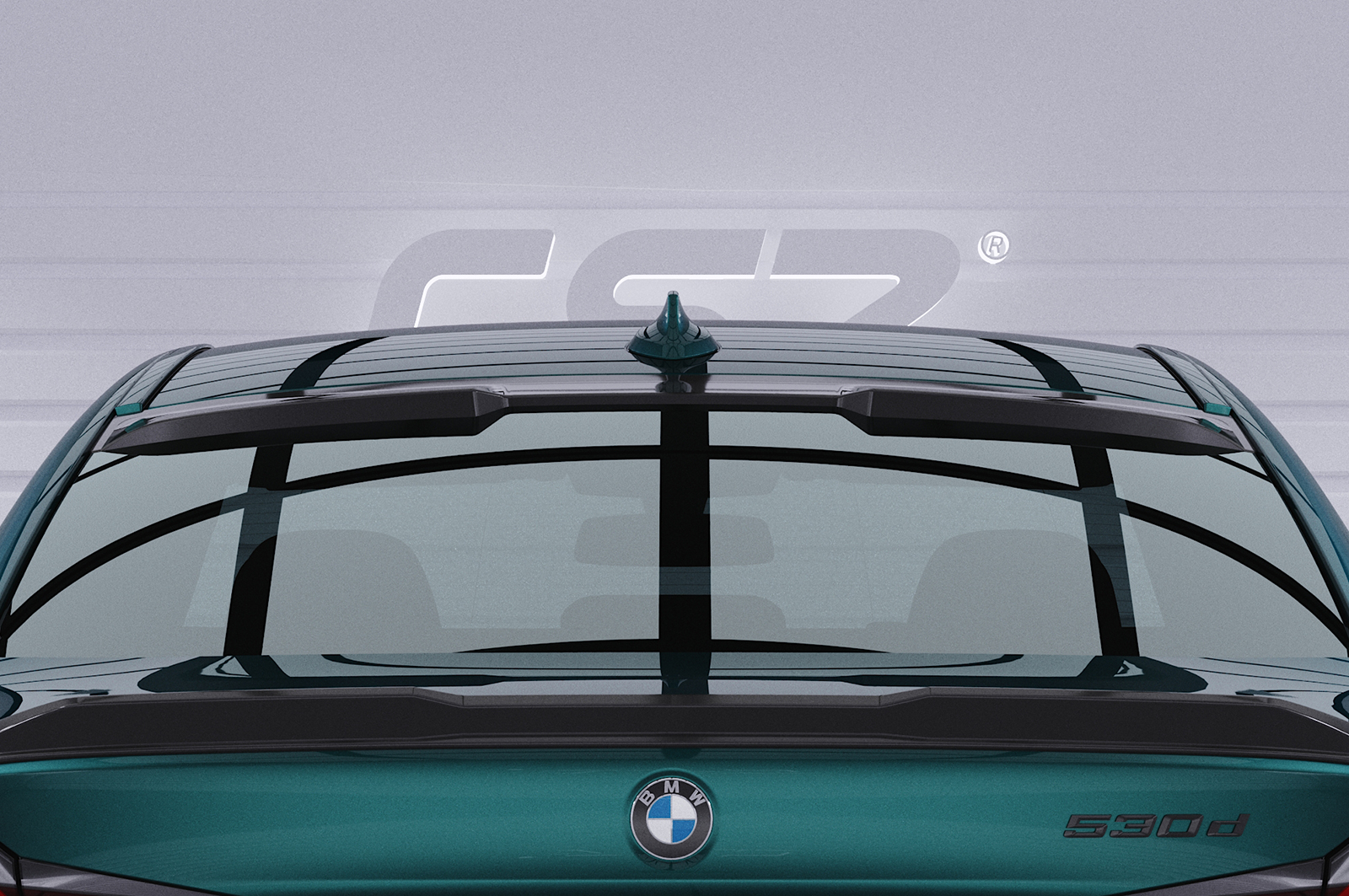 Cache de lunette arrière pour BMW Série 5 G30 berline (depuis 2017) - Fabriqué en ABS (6 finitions au choix)
