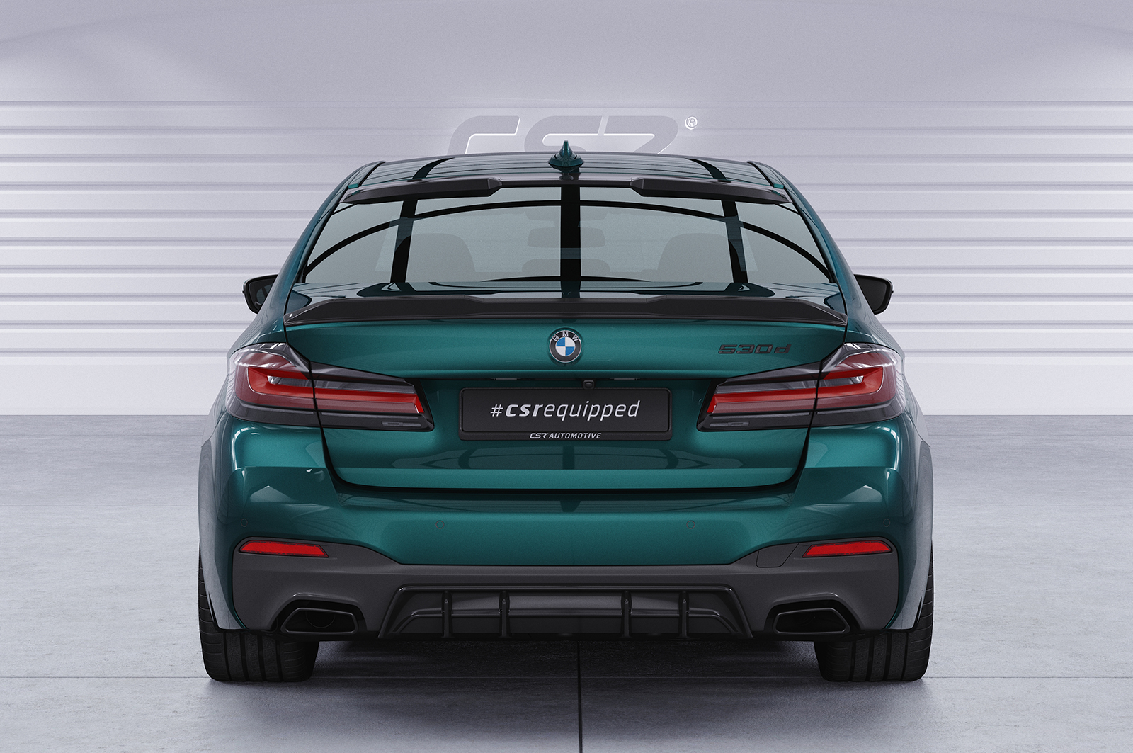 Cache de lunette arrière pour BMW Série 5 G30 berline (depuis 2017) - Fabriqué en ABS (6 finitions au choix)