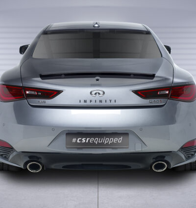 Cache de lunette arrière pour Infiniti Q60 coupé (2016-2022) - Fabriqué en ABS (6 finitions au choix)
