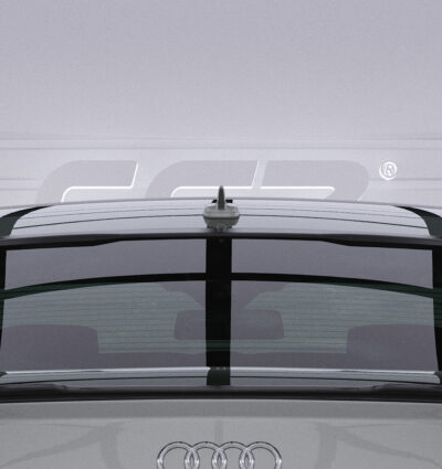 Cache de lunette arrière pour Audi A6 C8 (Typ 4K / F2) berline (depuis 2018) - Fabriqué en ABS (6 finitions au choix)