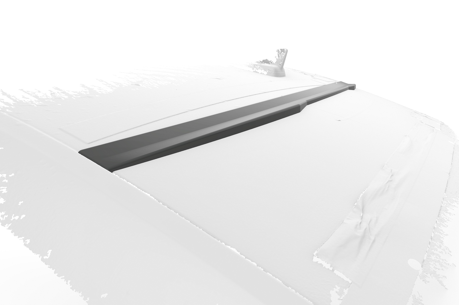 Cache de lunette arrière pour Audi A6 C8 (Typ 4K / F2) berline (depuis 2018) - Fabriqué en ABS (6 finitions au choix)