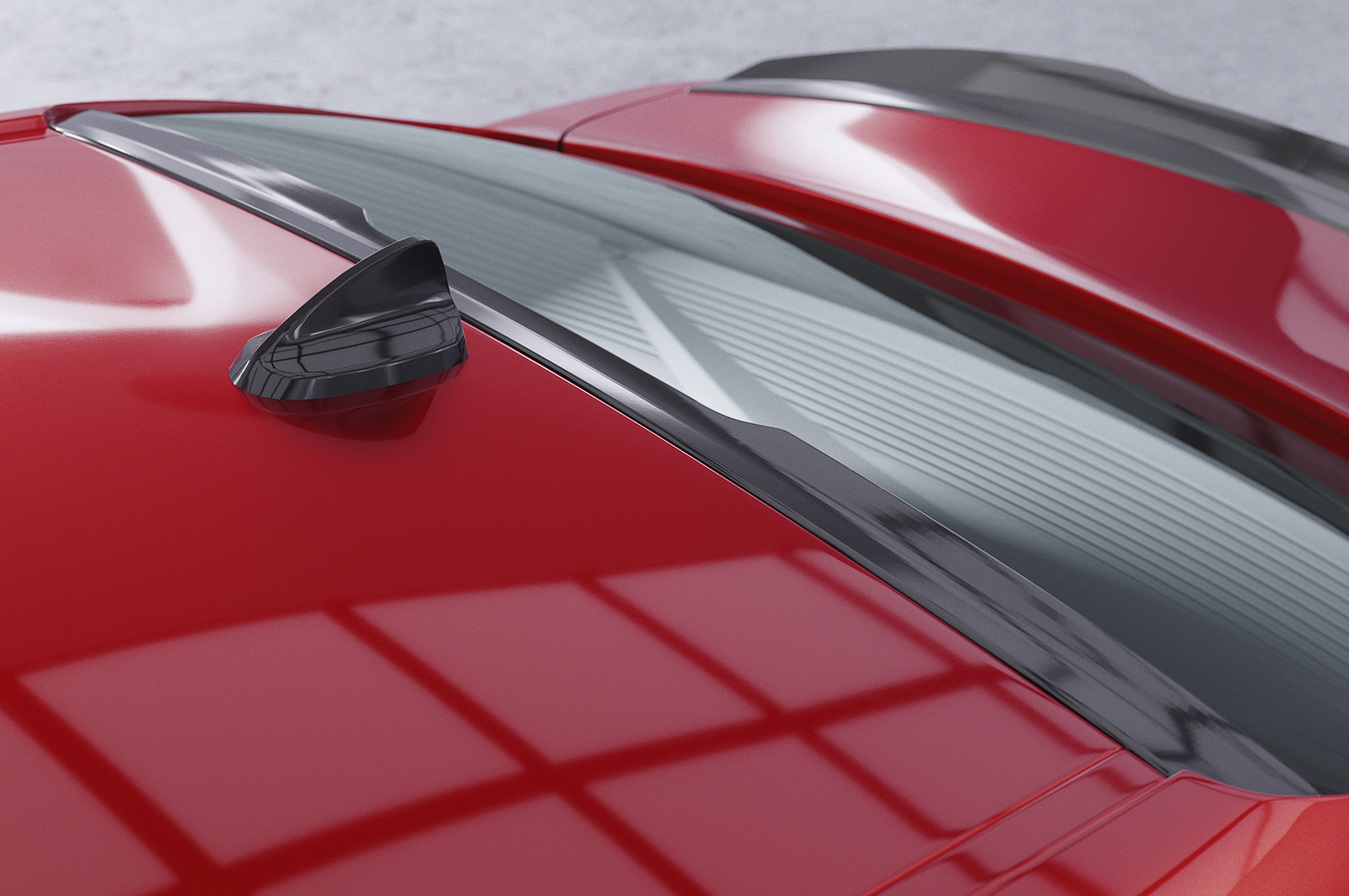Cache de lunette arrière pour Alfa Romeo Giulia (Typ 952) toutes carrosseries (depuis 2016) - Fabriqué en ABS (6 finitions au choix)