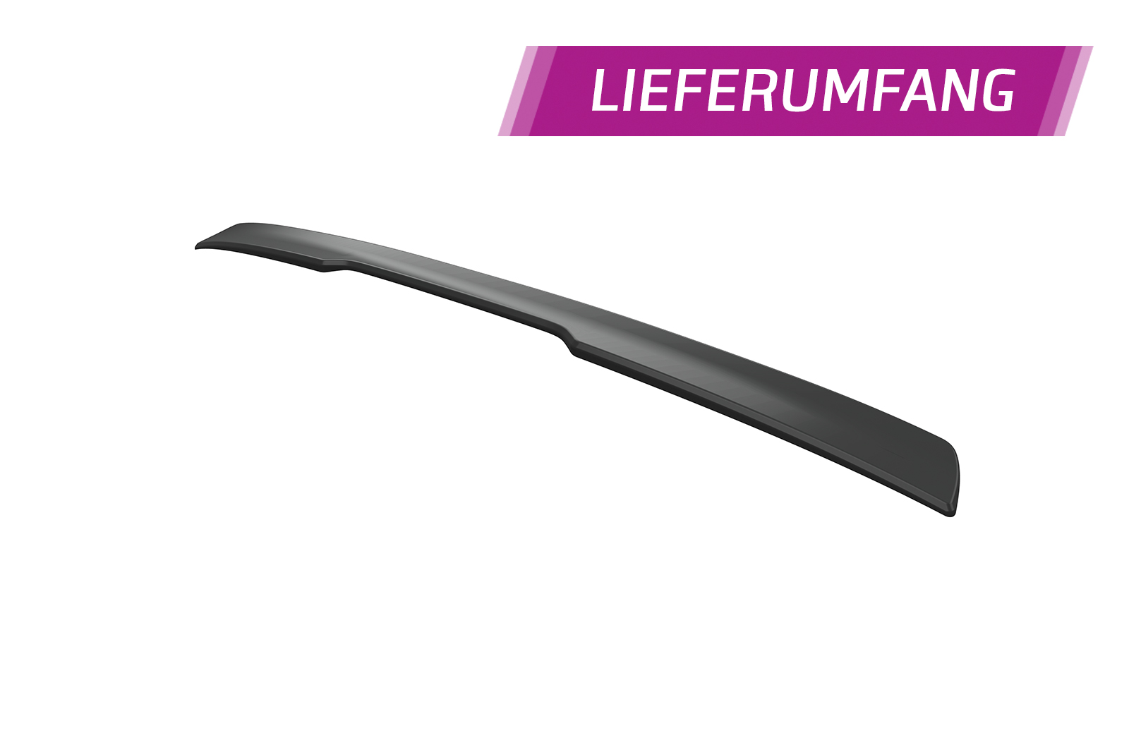 Cache de lunette arrière pour Alfa Romeo Giulia (Typ 952) toutes carrosseries (depuis 2016) - Fabriqué en ABS (6 finitions au choix)