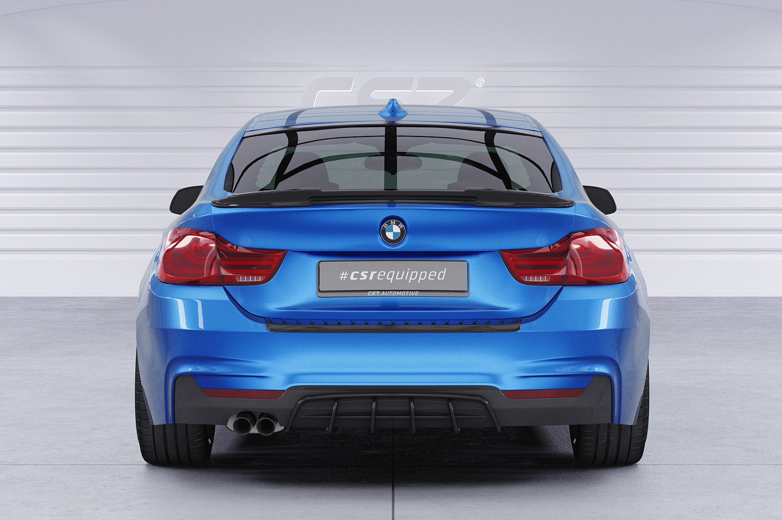 Cache de lunette arrière pour BMW Série 4 (F36) Gran coupé (2014-2021) - Fabriqué en ABS (6 finitions au choix)
