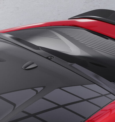 Cache de lunette arrière pour Nissan 370Z (Z34) coupé (2008-2020) - Fabriqué en ABS (6 finitions au choix)