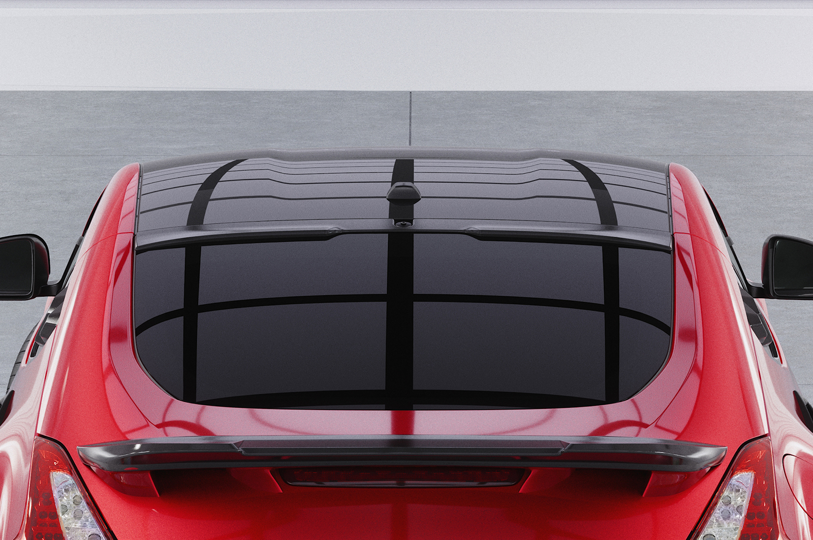 Cache de lunette arrière pour Nissan 370Z (Z34) coupé (2008-2020) - Fabriqué en ABS (6 finitions au choix)