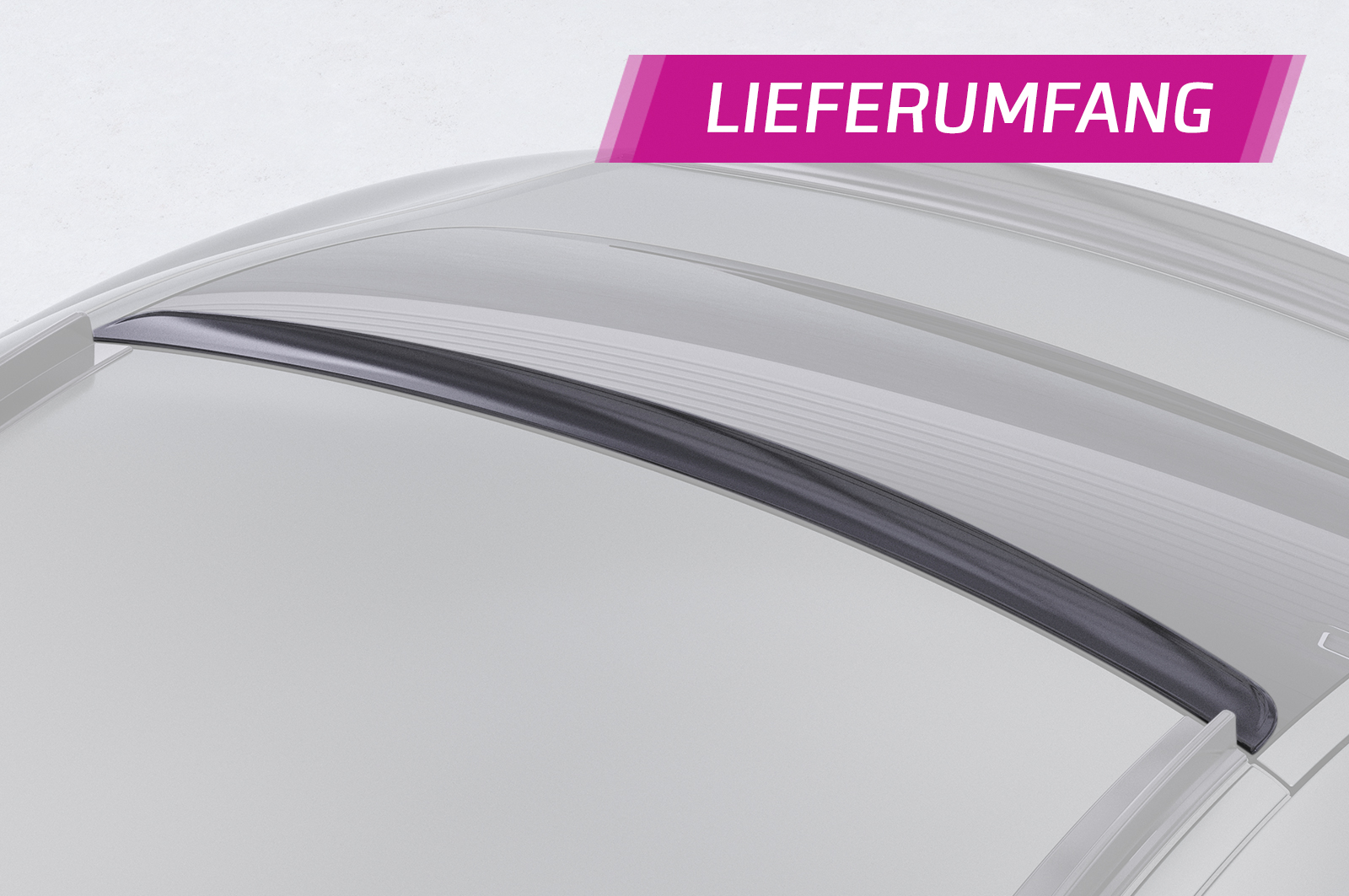 Cache de lunette arrière pour Mercedes-Benz AMG GT (190) coupé (toutes carrosseries) (03/2015-12/2021) - Fabriqué en ABS (6 finitions au choix)